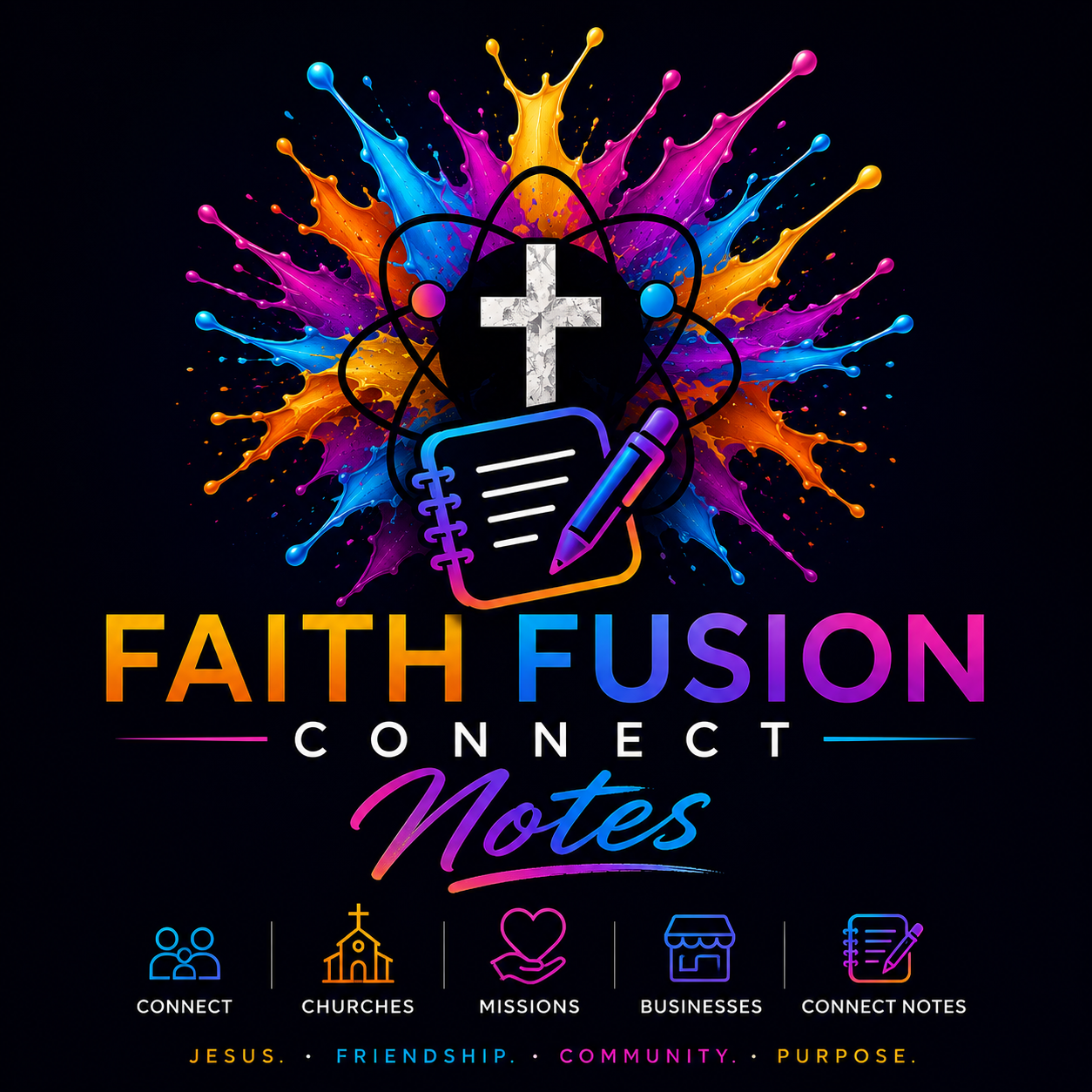 Faith Fusion Connect logo